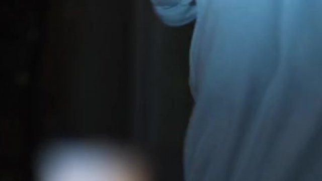 Anne-Carolyne Binette dancing topless in The Nights Before Christmas (2019)