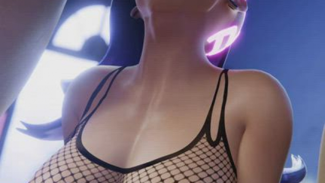 Sombra Takes a Big Dick down Her Throat [Overwatch] (Grand Cupido)