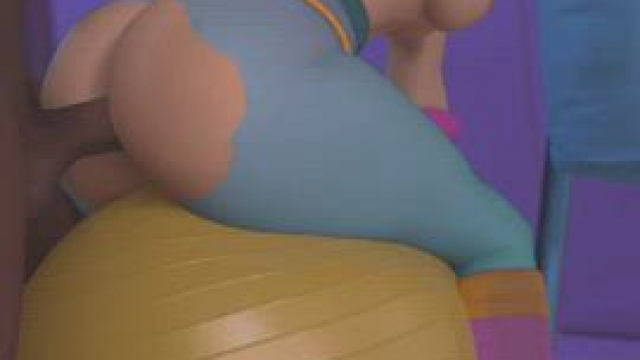 Brigitte working out (Bewyx)