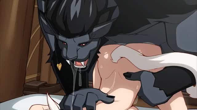 [Final Fantasy 14] [Full Scene Gif] Hrothgar breeds a Miqo’te.