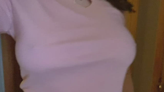 I love knowing men can tell I don't have a bra on in public