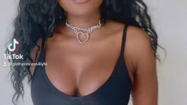 I’m curious, are my goth tiddies big or just perky ?