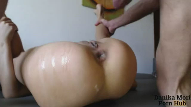 Danika Mori taking it like a champ!