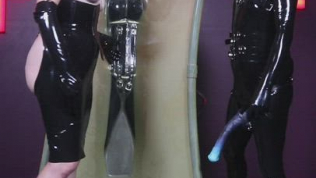 More latex Vactower with the crew <3 Only because you asked so nicely ;)
