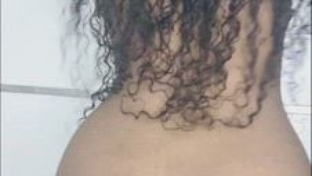 Your tongue or cock between my cheeks?