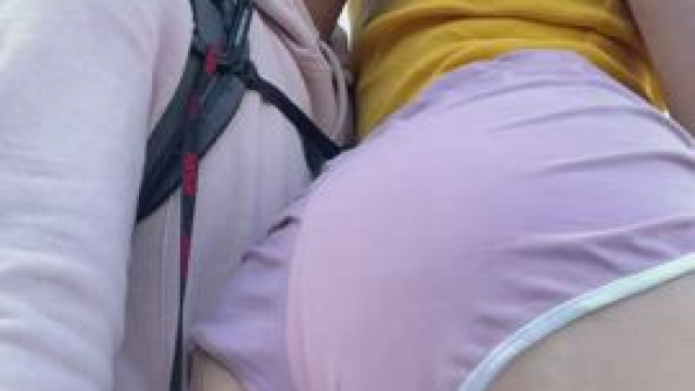 He’s Vibing with mommy now. My man is getting a little too comfortable in public