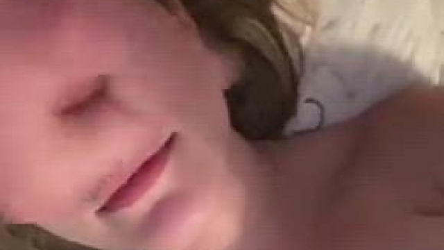 That smile as she waits for her facial is so pretty