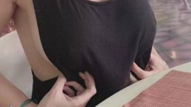 Caught them staring, so I let them see [F]