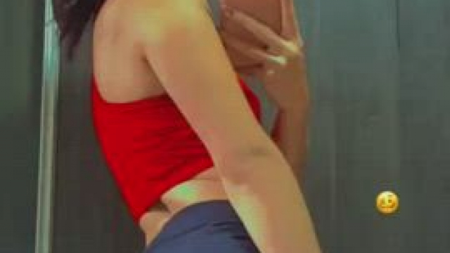 Pull down my shorts to see a surprise :)