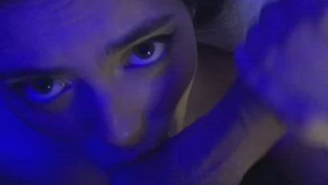 Do you like it when I look deep into your eyes while I suck your fat cock daddy?