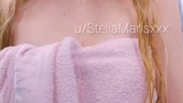 towel drop: expectation vs. reality...