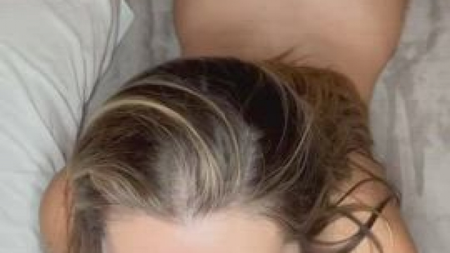 Let me blow you and then creampie me