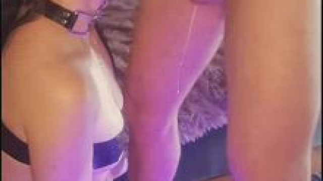 Drooling on his balls like a champ