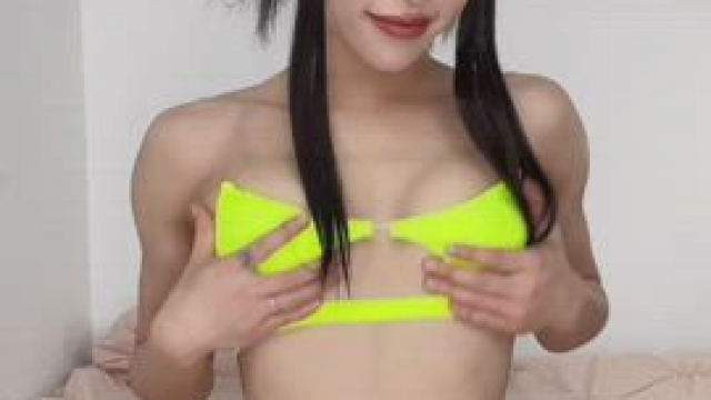 I hope small fit Asian girls are your type!