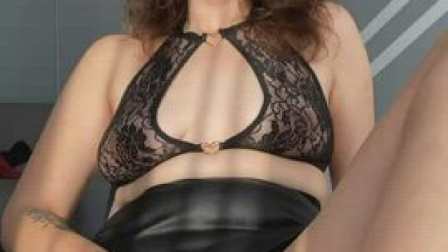 My chair is really wet after I cum on it