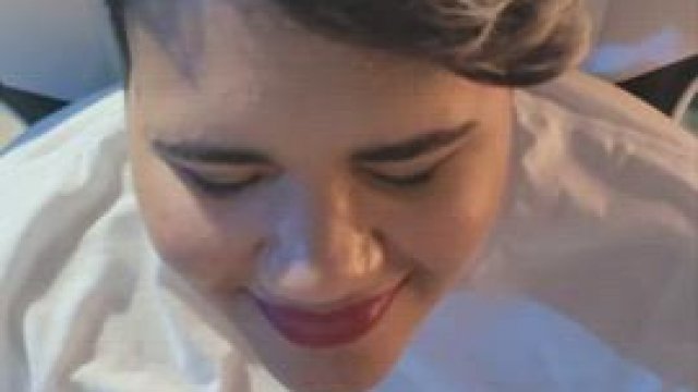 Applying my wife's daily moisturizer