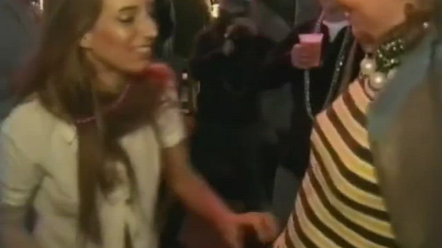 Sucking tits in the streets.