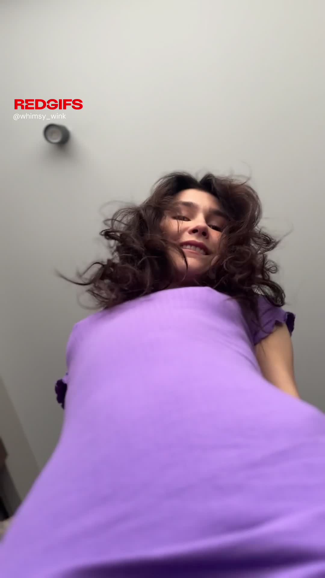 the dangling labia are staring at you