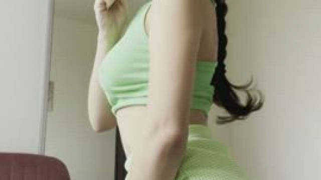 this is what you'll see in the mirror while I'm sucking on your candy