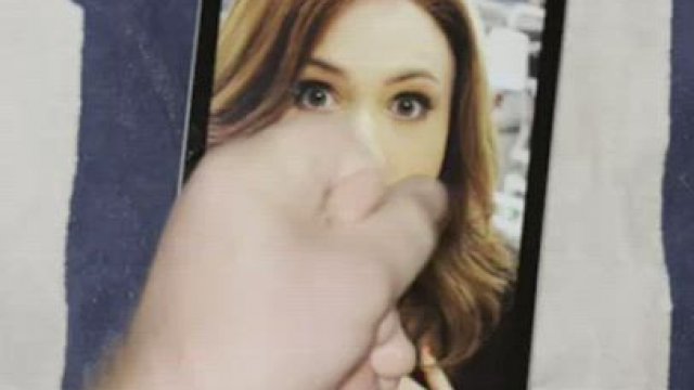 ——-NEW HERTSGIRLS SUB REDDIT ——— my bud jerkin his big hard cock 2 Karen Gillian