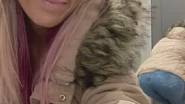 Riding a Dildo in a Dressing Room