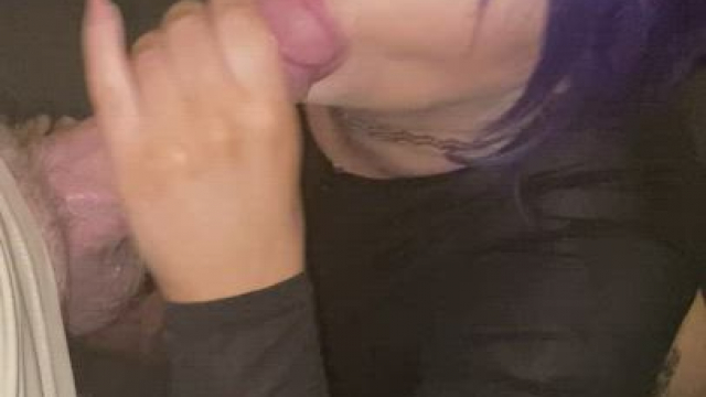 Practicing my deepthroat