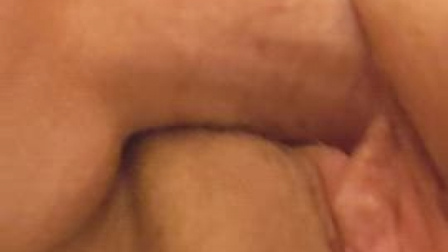 Showing off the cream filling