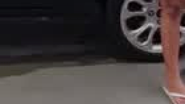 Showing my boobs in a gas station