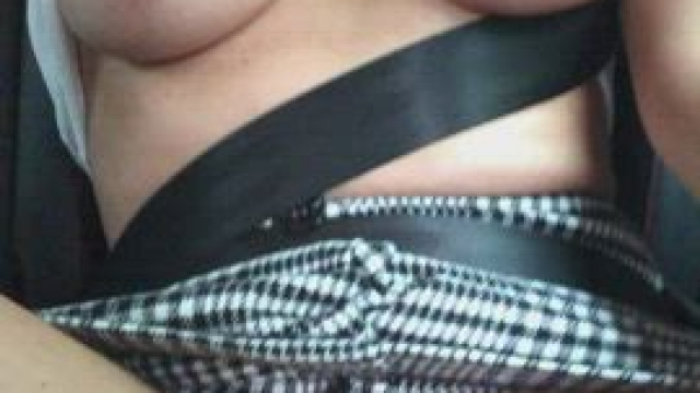 could you keep your eyes on the road with me in the back seat? [gif]