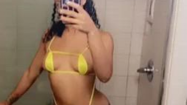 My bikini is a lil tight