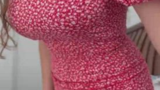 Once I take this dress off, it's not going back on... What are you doing first ;