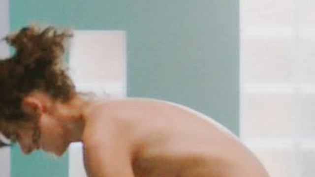 Birthday girl Alison Brie in her birthday suit in GLOW (2017)