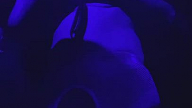 Fooling around in a glory hole confessional at a dungeon party! Yes a random dude