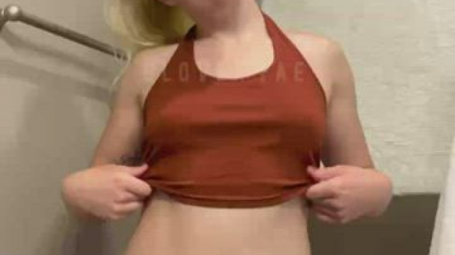 My first attempt at a titty drop didn’t really work