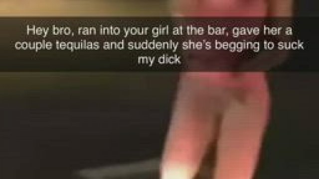 You regret telling everyone how horny tequila makes your gf