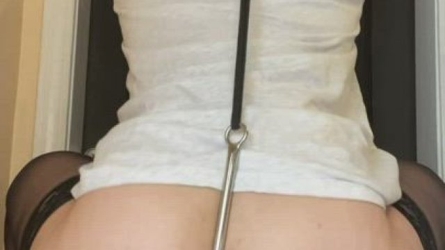 A huge bad dragon dildo and my hook. So fun (OC)