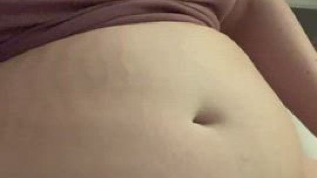 What do you mean my shirt looks even smaller Daddy? Can I have some more snacks?