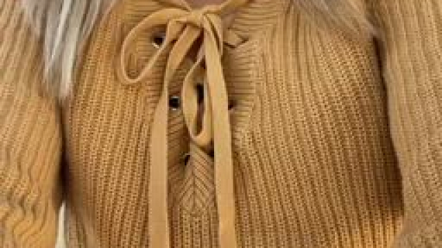 Always pulling my tits out in public…