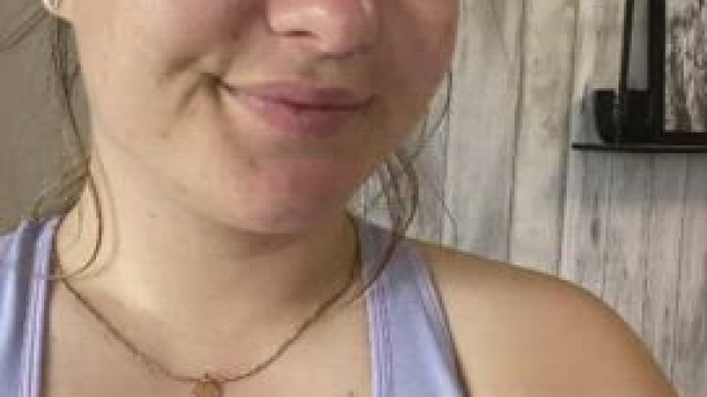 Look into my eyes as I anticipate your hot load covering my titties