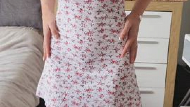 Cute dress but what's underneath is better