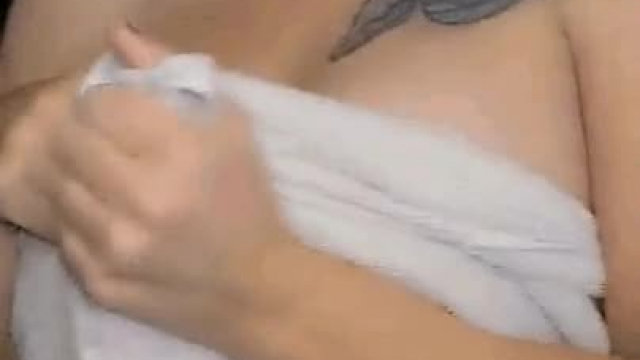 Towel drop surprise just for you babe.