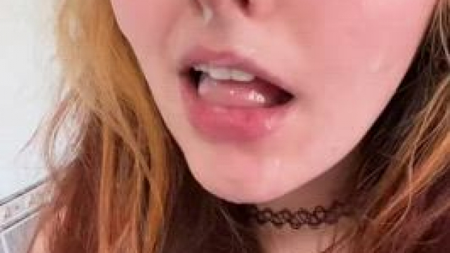 I love cleaning up after him. It was like a reward.