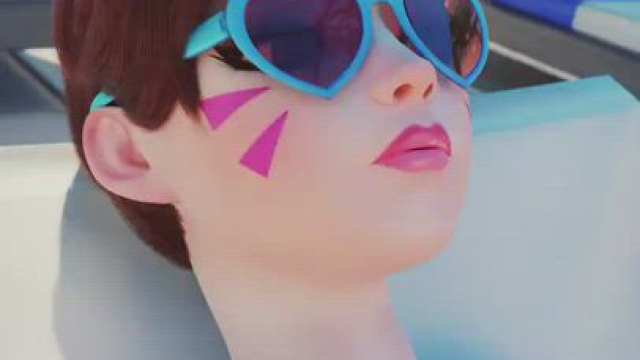 D.va and Pharah at the pool (Yeero)