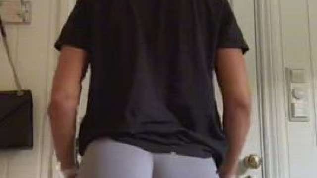 Showing off her back