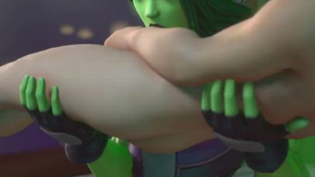 She-Hulk Sexercise (Dr.Dabbler) [Marvel]