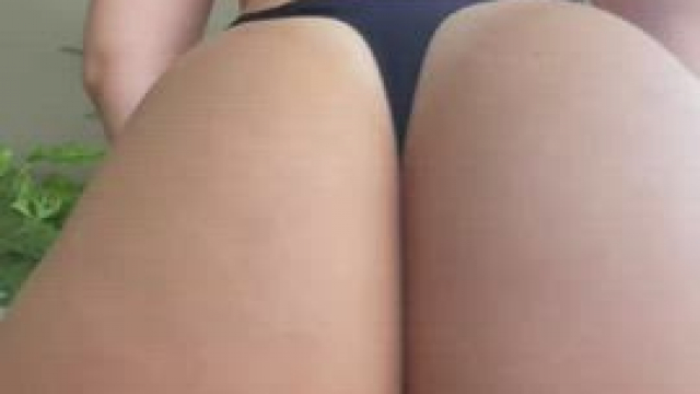 Actually footage of me trying to get my pants over my big ass.