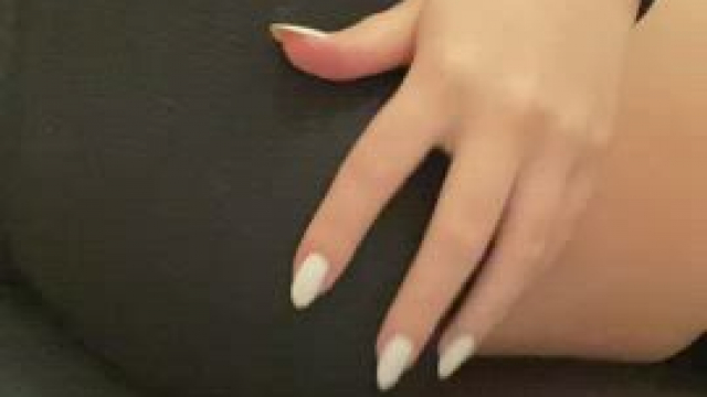 Extra big today and just begging to be sucked on.