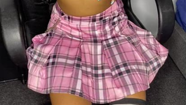 Can we have a little play with my boobs while I’m on detention? [f]