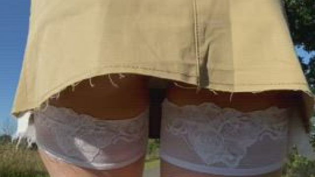 This skirt hides such a yummy ass