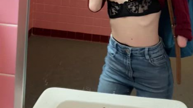 still waiting for someone to walk in on me at school